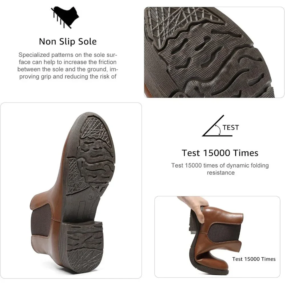 🍂✨ Low Heel Chelsea Booties👢💖 - Picture 6 of 9